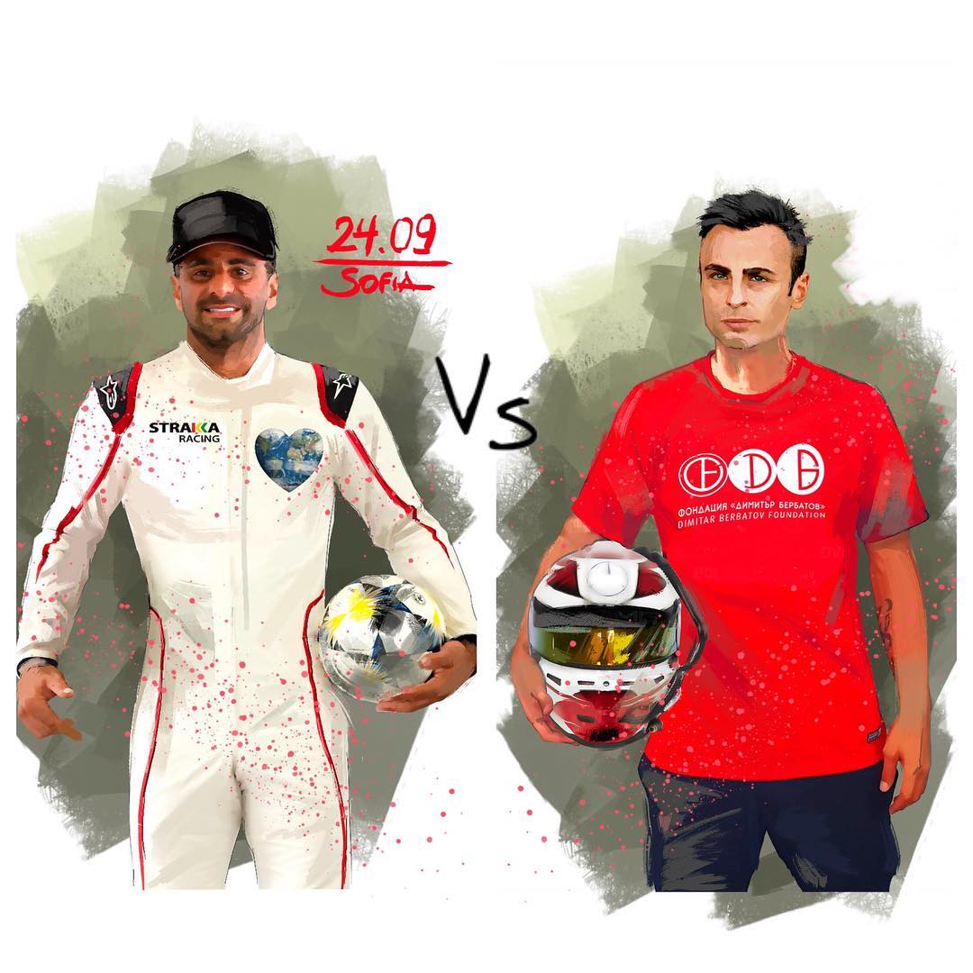 leventis berbatov charity football match